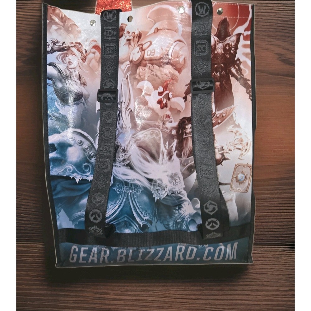 BlizzCon Blizzard 2023 Diablo Lilith Large Tote Backpack Overwatch Shopping Bag - Picture 2 of 2